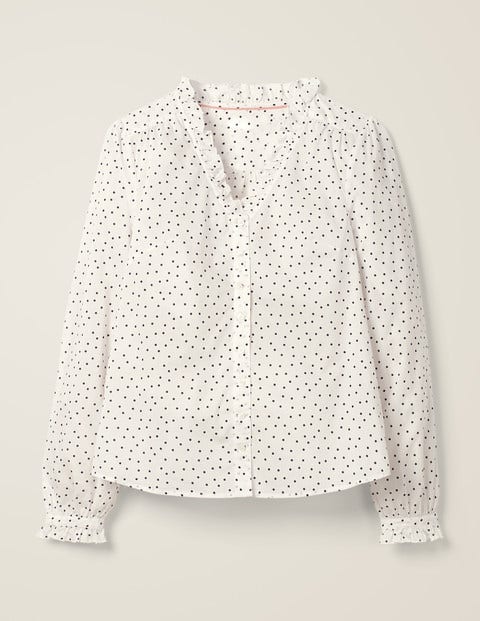 Chemisier Pippa - Ivoire, pois Chemisier Pippa - Ivoire, pois