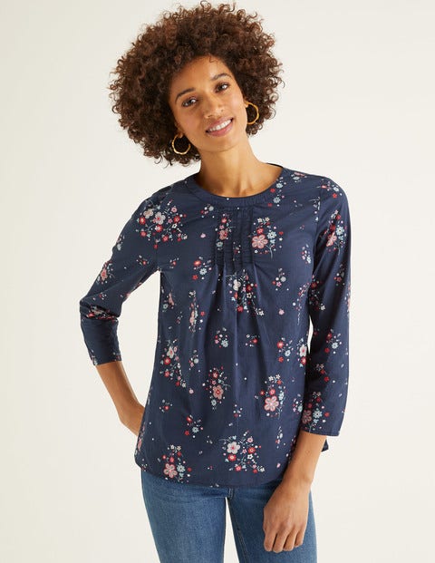 Isabella Top - Navy and Ivory, Daydream Isabella Top - Navy and Ivory, Daydream