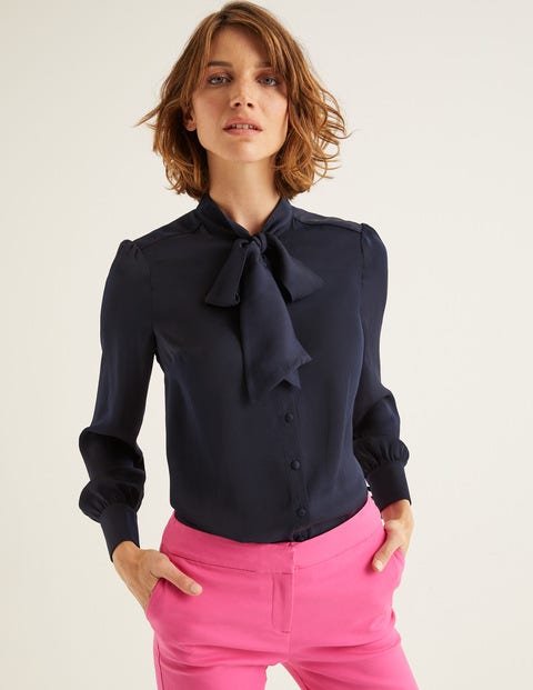 Thelma Bluse - Navy