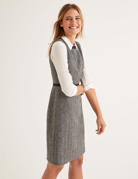 tweed pinafore dress uk