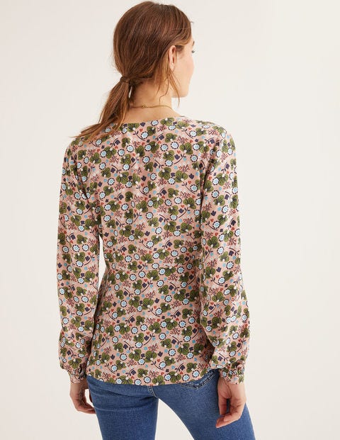 Viola Top - Chalky Pink. Romantic Bloom Viola Top - Chalky Pink. Romantic Bloom
