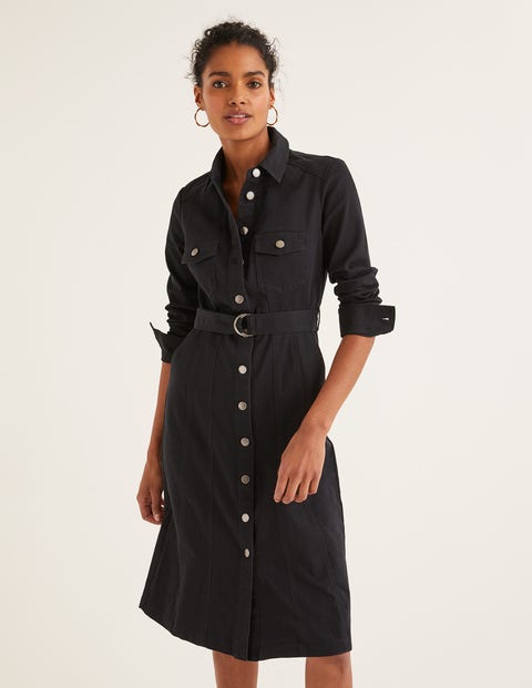 boden lena denim shirt dress