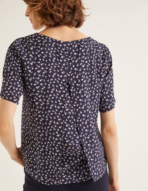 Marisa Top - Navy, Ditsy Petal Marisa Top - Navy, Ditsy Petal