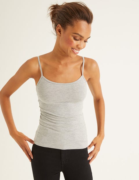 Plain Cami - Grey Marl Plain Cami - Grey Marl