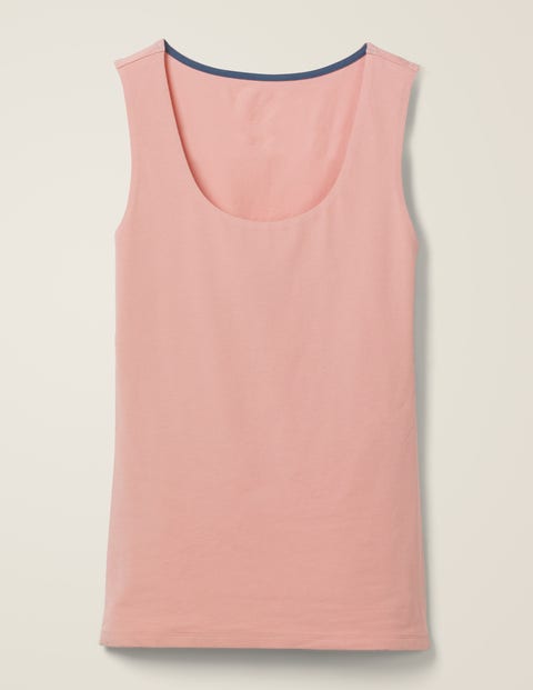 Double Layer Tank - Chalky Pink Double Layer Tank - Chalky Pink