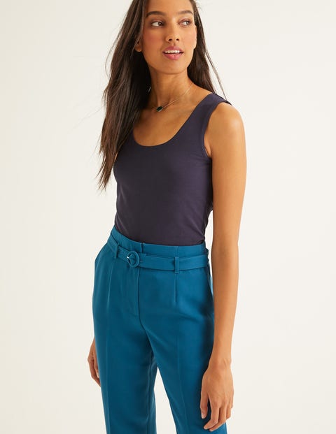 Double Layer Tank - Navy Double Layer Tank - Navy