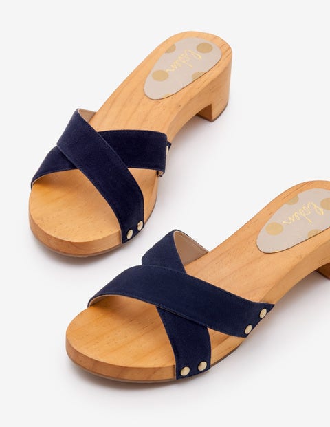 Orella Clogs - Navy Orella Clogs - Navy
