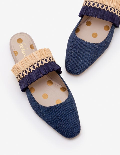 Rosa Mules - Navy Rosa Mules - Navy