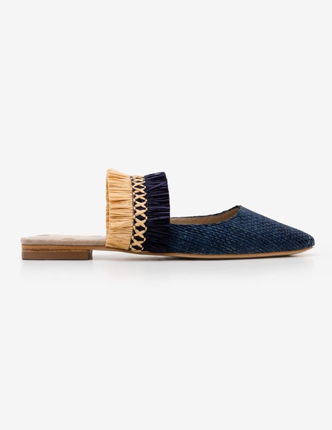 Rosa Mules - Navy Rosa Mules - Navy