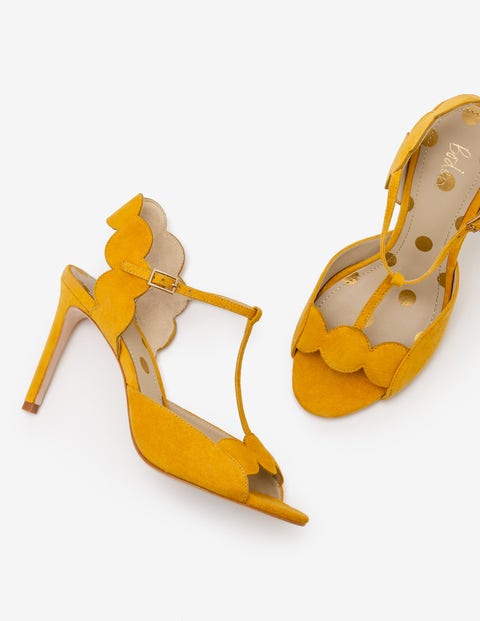 Cecile Heels - Bright Dijon Cecile Heels - Bright Dijon