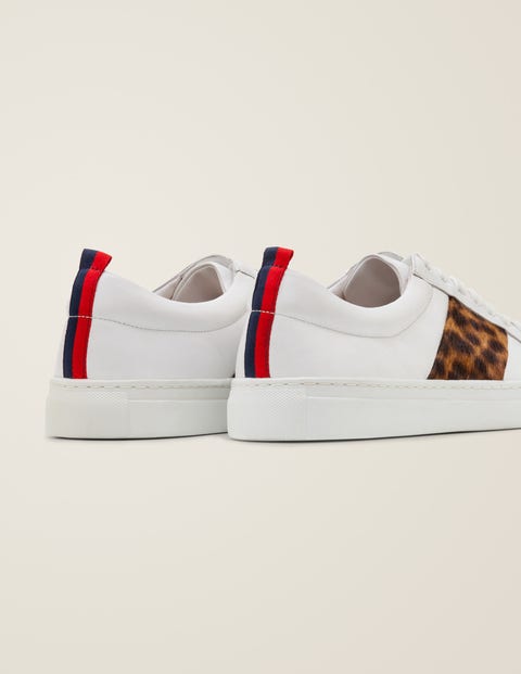 boden leopard print trainers