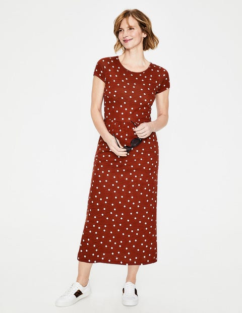nicola jersey midi dress