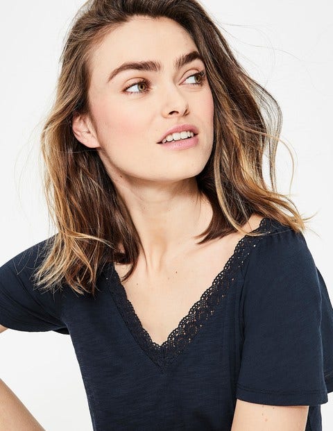 Margie Jersey Top - Navy Margie Jersey Top - Navy