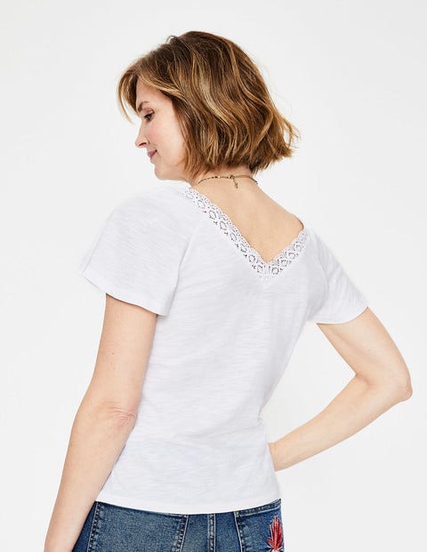 Margie Jersey Top - White Margie Jersey Top - White