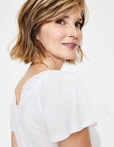 Margie Jersey Top - White Margie Jersey Top - White