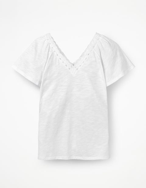 Margie Jersey Top - White Margie Jersey Top - White
