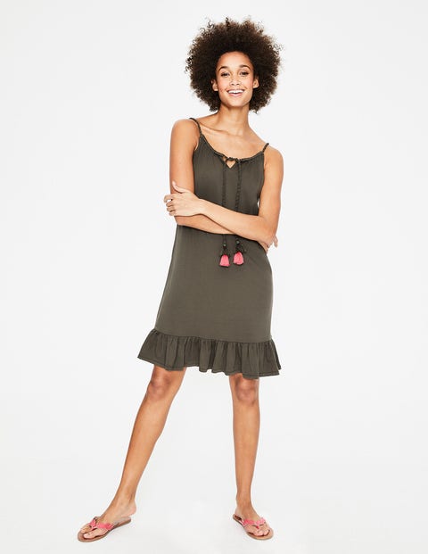 Sophia Jersey Dress - Khaki Sophia Jersey Dress - Khaki