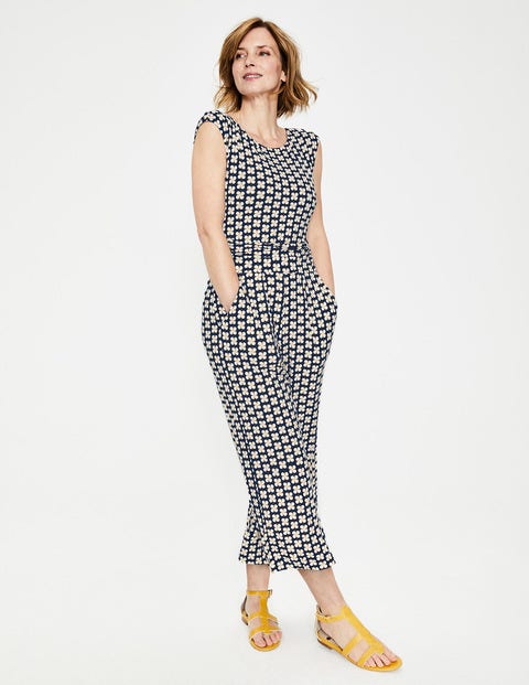 Luna Jersey Jumpsuit - Navy Cardamine Luna Jersey Jumpsuit - Navy Cardamine