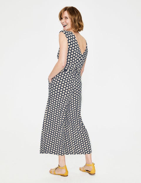 Luna Jersey Jumpsuit - Navy Cardamine Luna Jersey Jumpsuit - Navy Cardamine