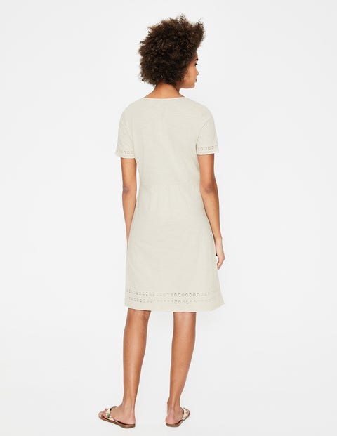 Cressida Jersey Dress - Ivory Cressida Jersey Dress - Ivory