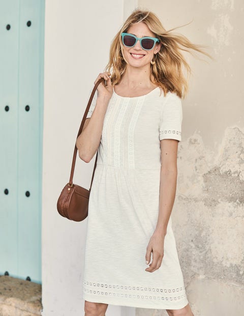 Cressida Jersey Dress - Ivory Cressida Jersey Dress - Ivory