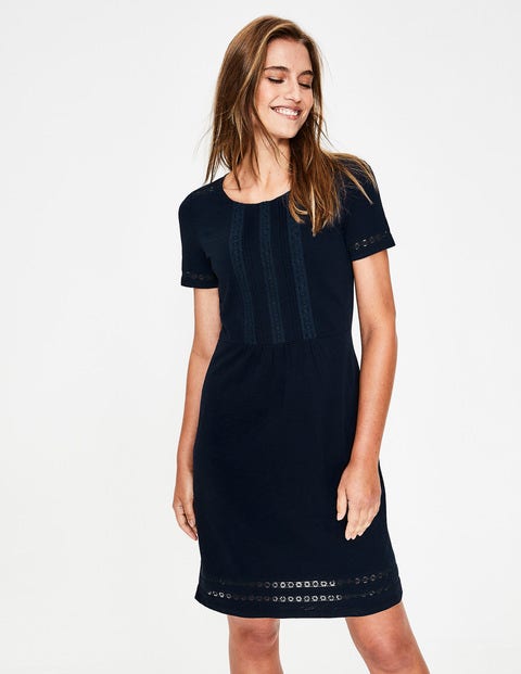 Cressida Jersey Dress - Navy Cressida Jersey Dress - Navy