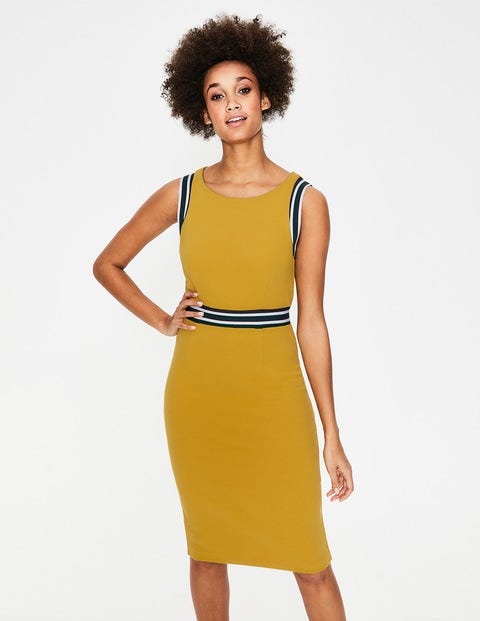 Zada Ottoman Dress - Dijon Zada Ottoman Dress - Dijon