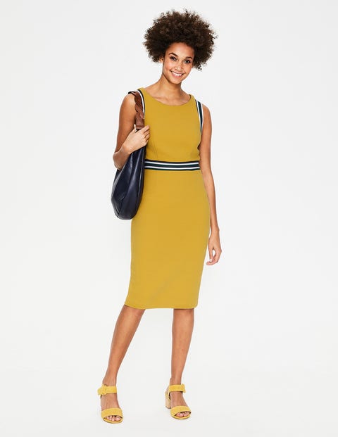 Zada Ottoman Dress - Dijon Zada Ottoman Dress - Dijon