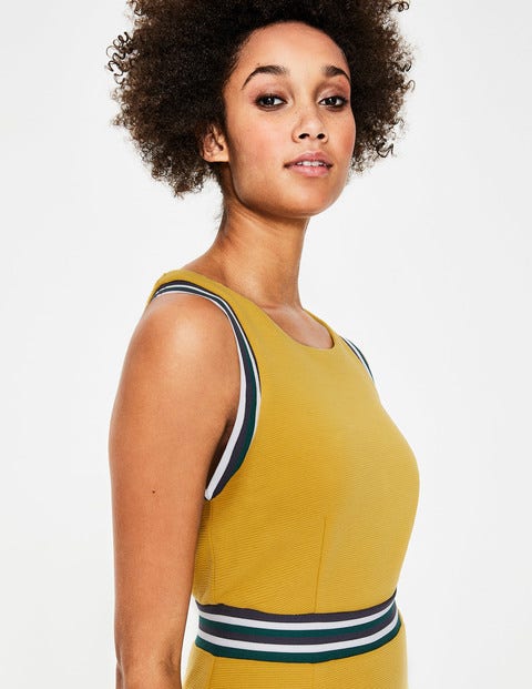 Zada Ottoman Dress - Dijon Zada Ottoman Dress - Dijon