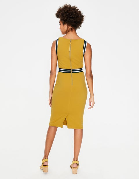 Zada Ottoman Dress - Dijon Zada Ottoman Dress - Dijon