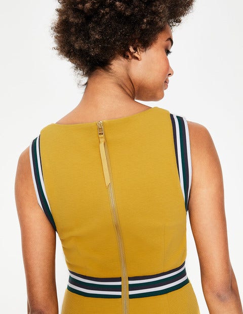 Zada Ottoman Dress - Dijon Zada Ottoman Dress - Dijon