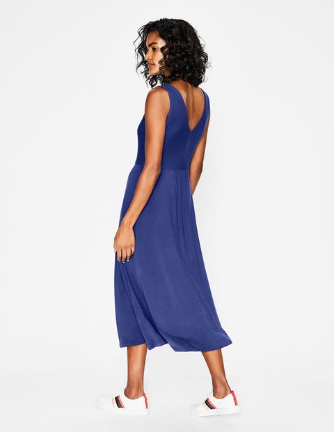 Robe Midi Octavia En Jersey - Lapis Robe Midi Octavia En Jersey - Lapis