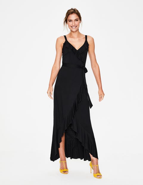 Nora Jersey Maxi Dress - Black Nora Jersey Maxi Dress - Black