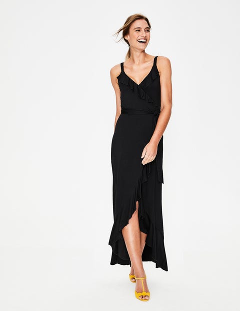 Nora Jersey Maxi Dress - Black Nora Jersey Maxi Dress - Black