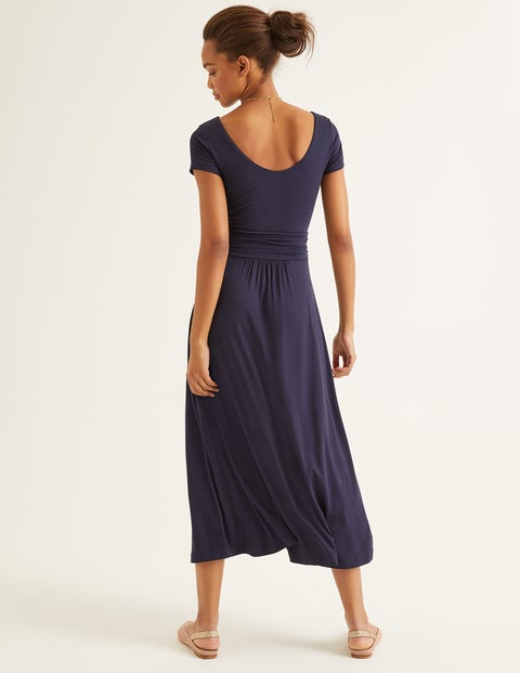Alda Jersey Midi Dress - Navy Alda Jersey Midi Dress - Navy