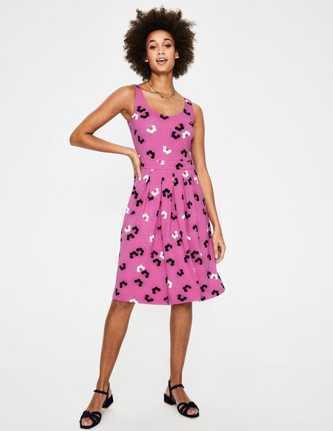 Joanna Ponte Dress - Tickled Pink Daisy Cloud Joanna Ponte Dress - Tickled Pink Daisy Cloud