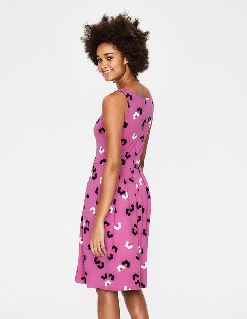 Joanna Ponte Dress - Tickled Pink Daisy Cloud Joanna Ponte Dress - Tickled Pink Daisy Cloud