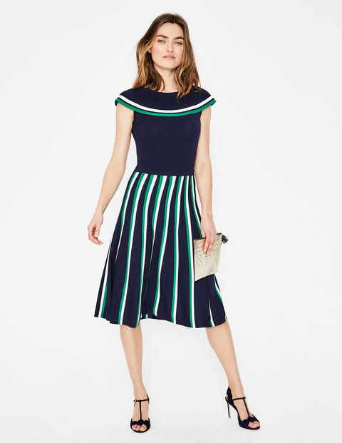 Sylvia Knitted Dress - Navy Sylvia Knitted Dress - Navy