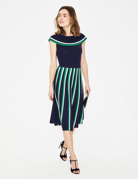 Sylvia Knitted Dress - Navy Sylvia Knitted Dress - Navy
