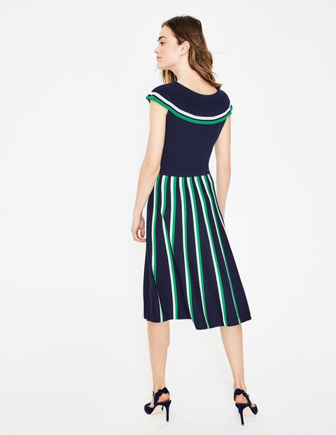 Sylvia Knitted Dress - Navy Sylvia Knitted Dress - Navy