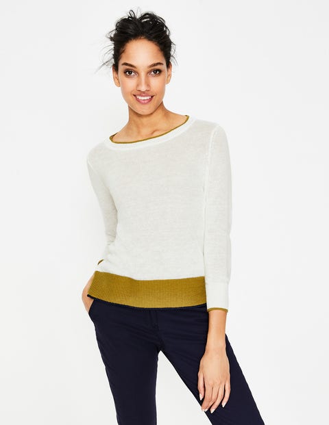 Armelle Relaxed Jumper - Ivory Armelle Relaxed Jumper - Ivory