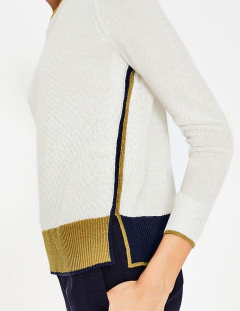 Armelle Relaxed Jumper - Ivory Armelle Relaxed Jumper - Ivory