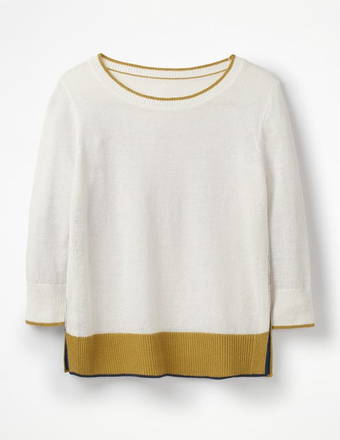 Armelle Relaxed Jumper - Ivory Armelle Relaxed Jumper - Ivory
