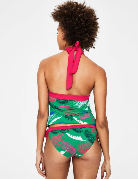 Tie Bikini Bottoms - Jungle Palm Tie Bikini Bottoms - Jungle Palm