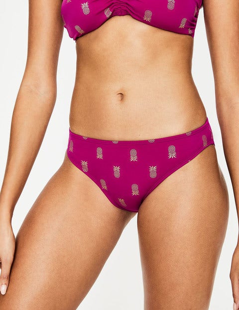 Bikini Bottoms - Magenta, Pineapple Bikini Bottoms - Magenta, Pineapple