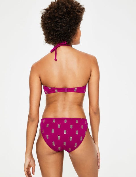Bikini Bottoms - Magenta, Pineapple Bikini Bottoms - Magenta, Pineapple