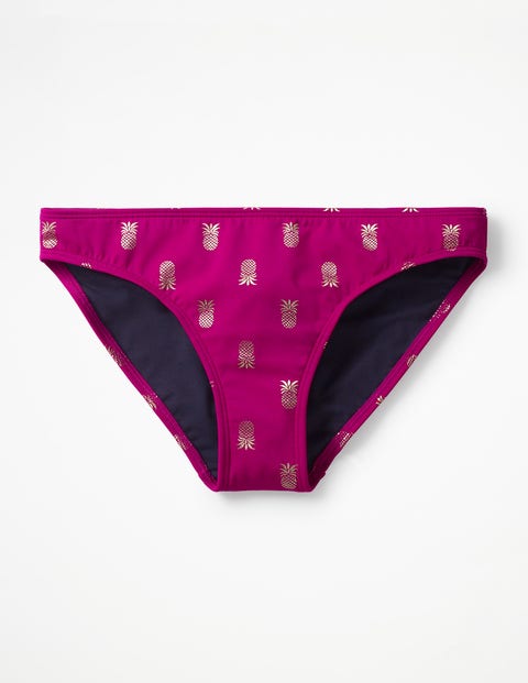Bikini Bottoms - Magenta, Pineapple Bikini Bottoms - Magenta, Pineapple