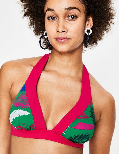 Formentera Bikini Top - Jungle Palm Formentera Bikini Top - Jungle Palm