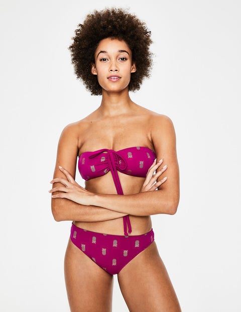 Sardinia Bikini Top - Magenta Pineapple Sardinia Bikini Top - Magenta Pineapple