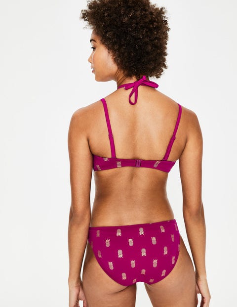Sardinia Bikini Top - Magenta Pineapple Sardinia Bikini Top - Magenta Pineapple